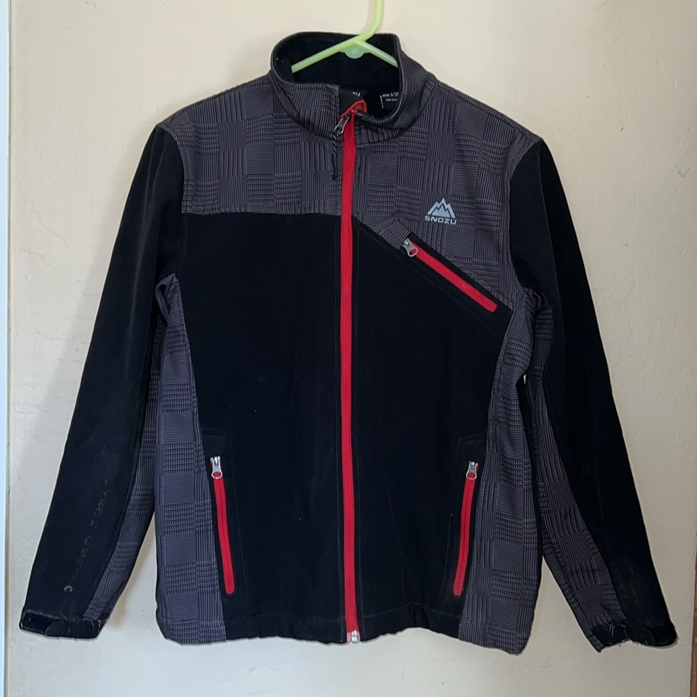 Snozu Black and Red Jacket